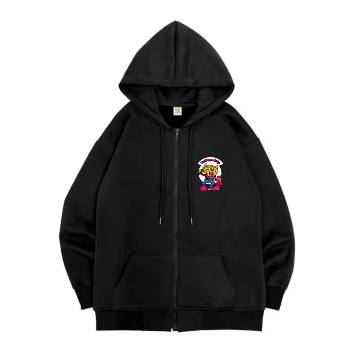 Sudadera con cremallera y capucha para hombre y mujer
