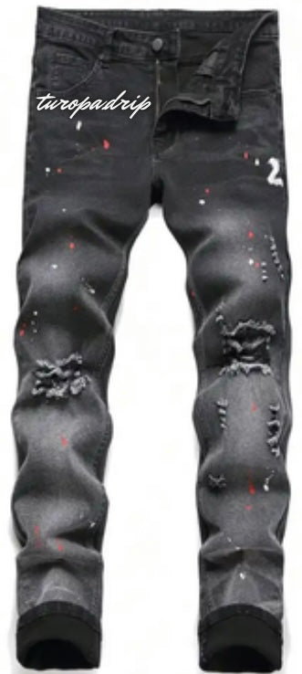 Pantalon  vaquero ajustado para hombre