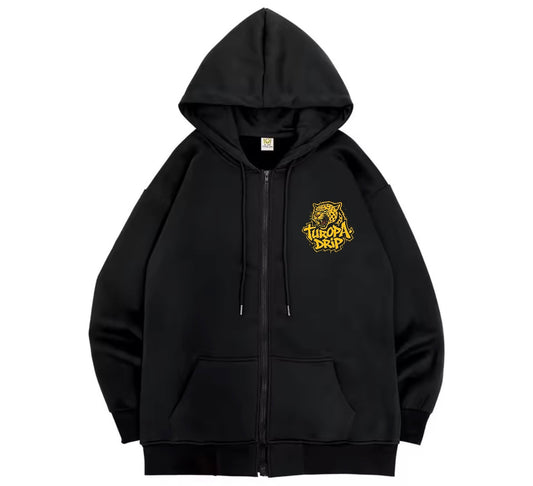 Sudadera con cremallera y capucha para hombre y mujer