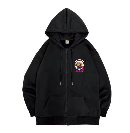 Sudadera con cremallera y capucha para hombre y mujer